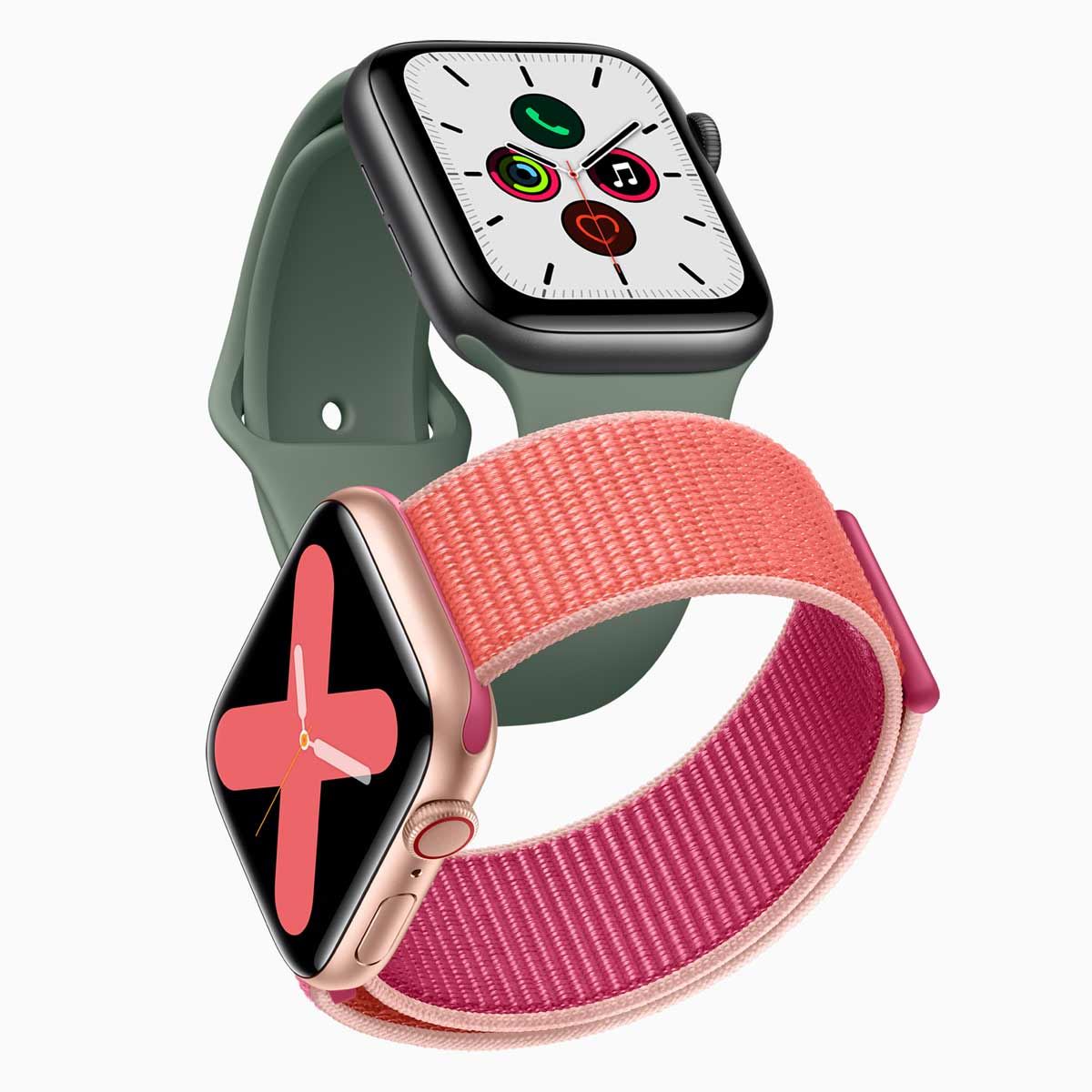 文字盤が常時表示される「Apple Watch Series 5」。新素材のチタニウム