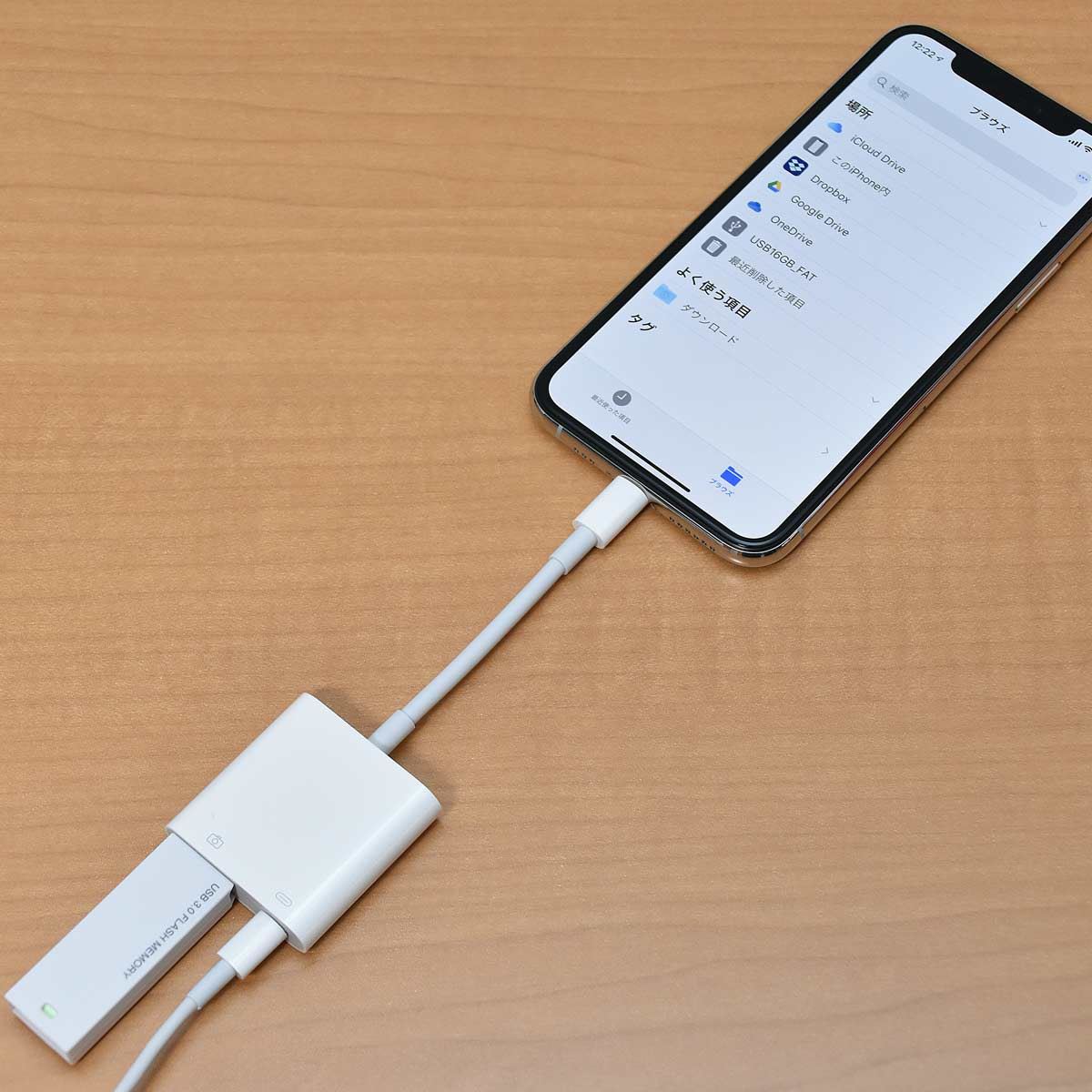 Apple純正 アップル 純正 Lightning - USBカメラアダプタ