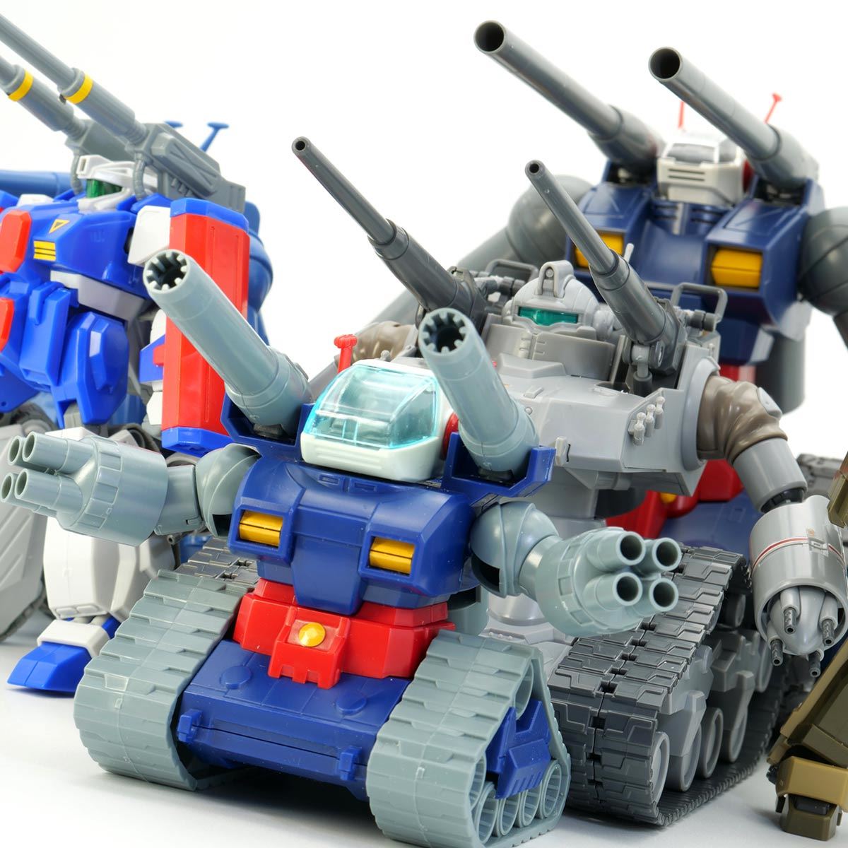 ガンタンク」のガンプラを徹底比較！ “戦車風”モビルスーツの