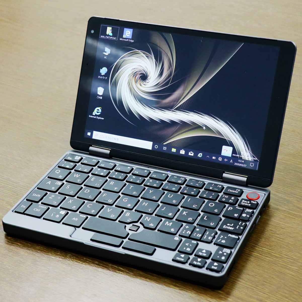 FFF SMART LIFE CONNECTED、フルメタルボディの8型ミニノートPC発表