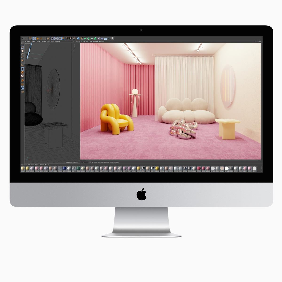 imac 27インチ　2020年モデル(保証付き)デスクトップ型PC