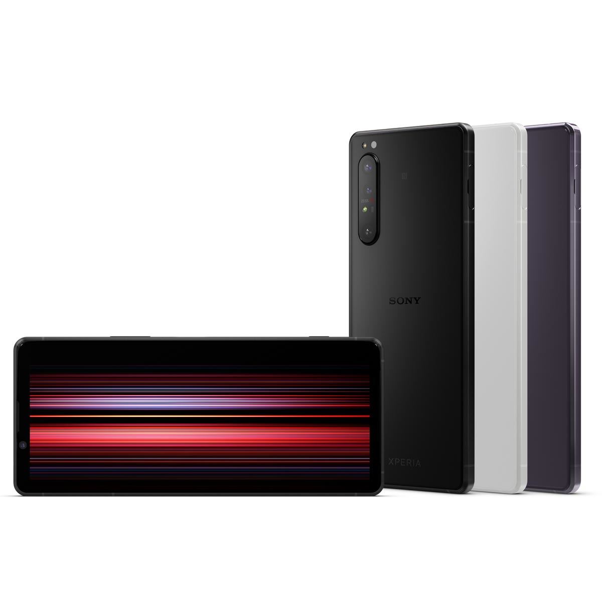 Xperia 1 Black 64 GB SIMフリー 端末 (元docomo) - スマートフォン本体