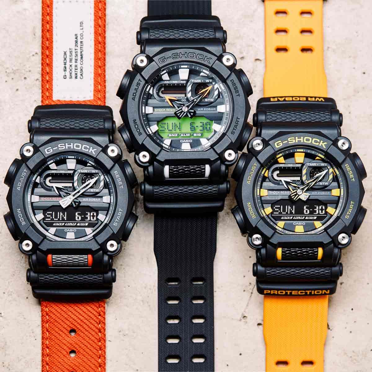 G-SHOCK》10角ベゼルをビス留め！ 武骨で堅牢なヘビーデューティー