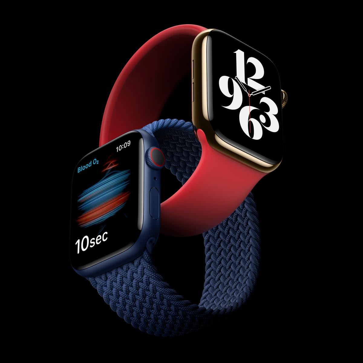 アップル、血中酸素濃度を測定できる「Apple Watch Series 6」と税別