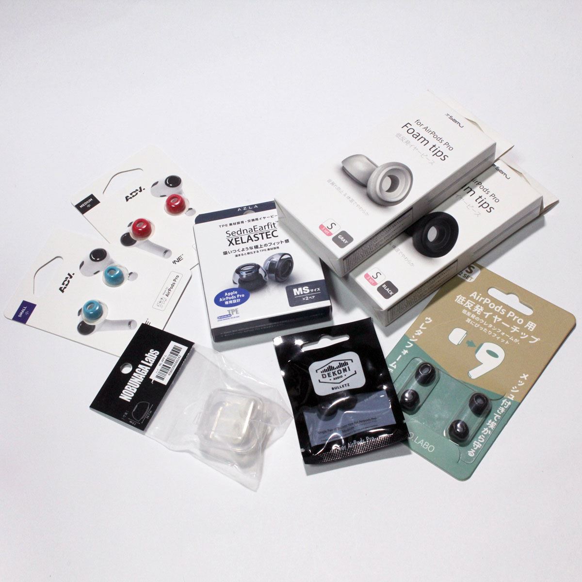 買い物をする AirPods Pro コンプライとシリコンケース付き 付属品完備 ヘッドフォン