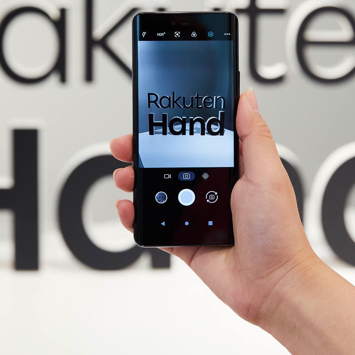 中古 □楽天モバイル SIMフリー Rakuten Hand 5G 128GB P780 ブラック 