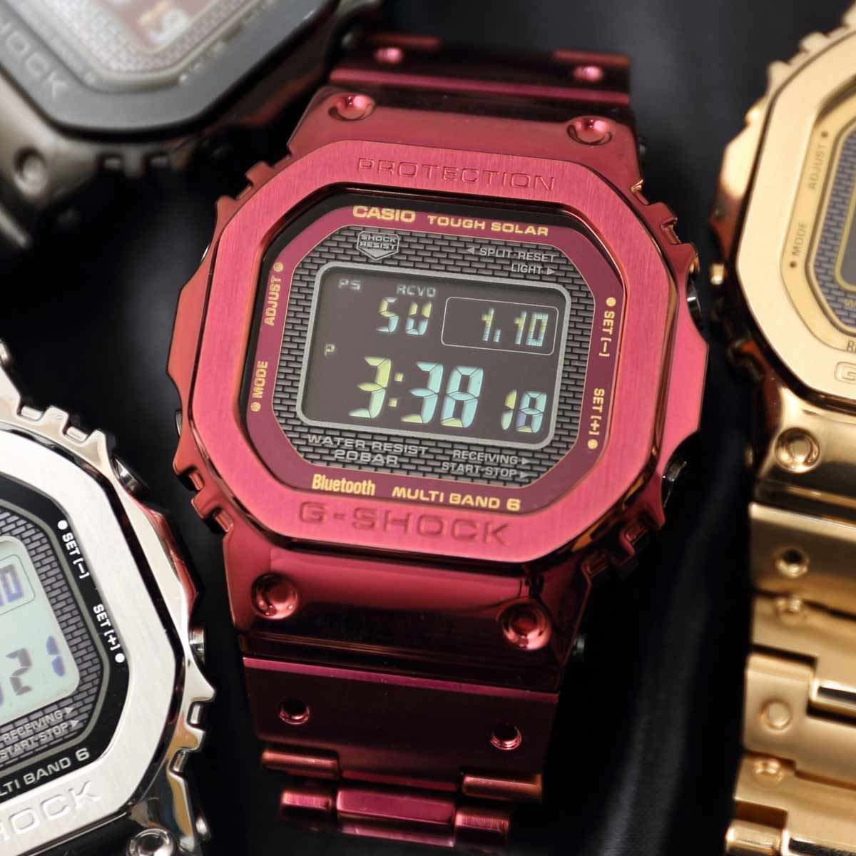 即完売必至！ G-SHOCK人気No.1フルメタルスクエアに極上の「赤」が登場 ...