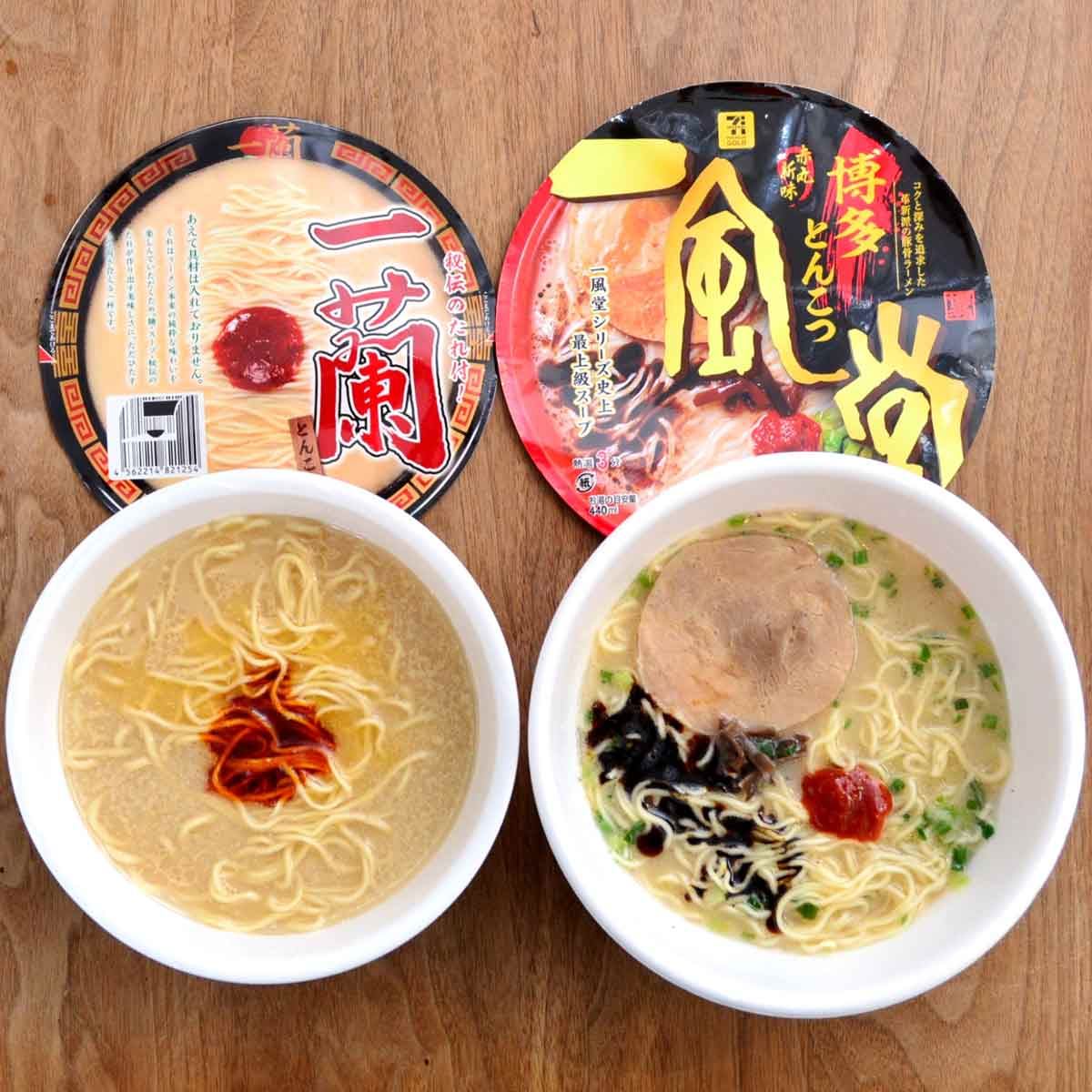 【新品未開封】一蘭　ラーメン　カップ麺　12食