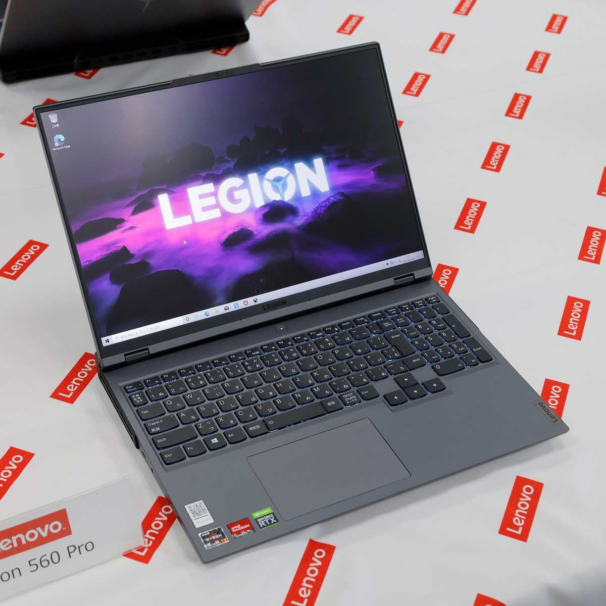 レノボ、Ryzen 7とRTX 30搭載のゲーミングノートPC「Legion 560 Pro ...