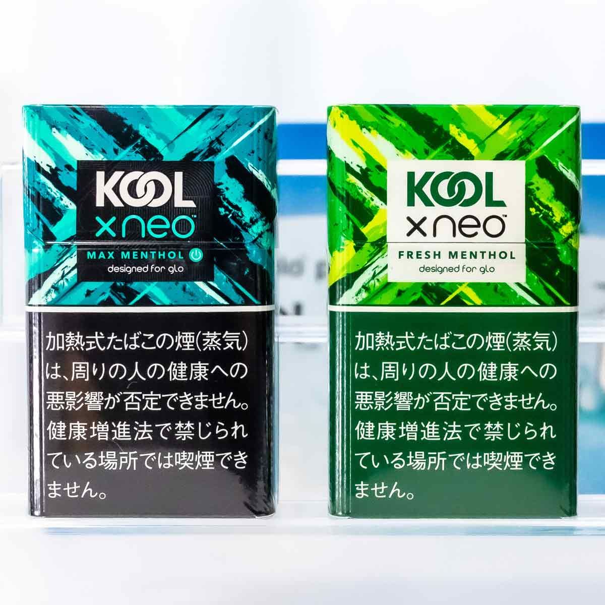人気メンソール銘柄「KOOL」が加熱式タバコ「グロー」についに登場
