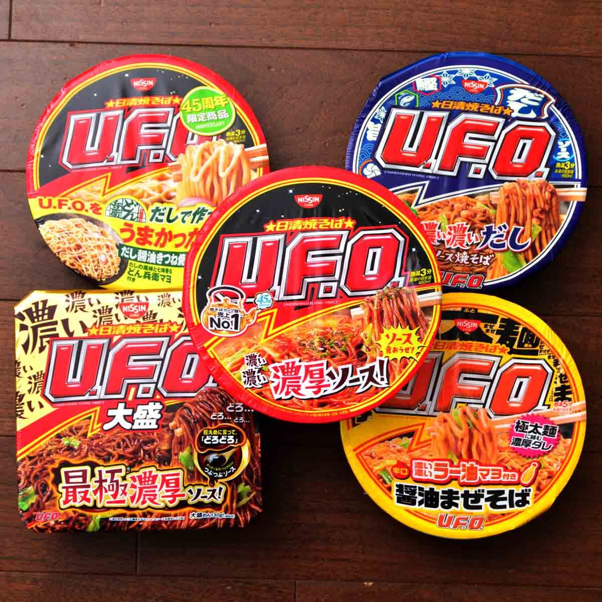 日清焼そばU.F.O.」が乱発！ 「史上最ドロソース」から「どん兵衛