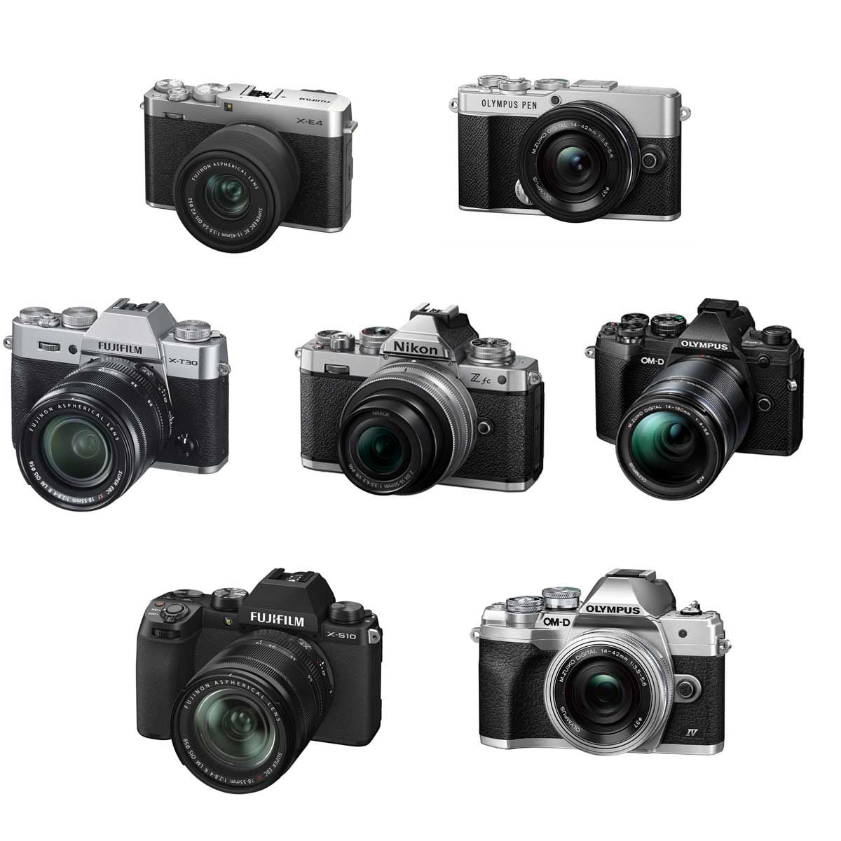 初心者にもおすすめ！ クラシカルデザインのミラーレスカメラ厳選7機種 