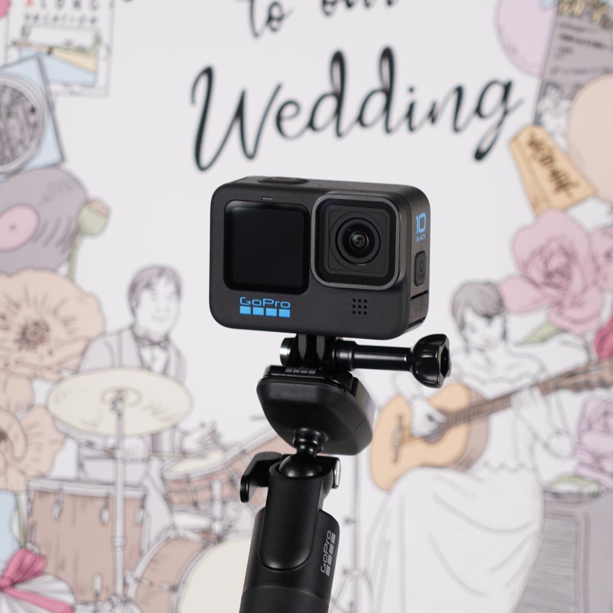結婚披露宴の高砂に「GoPro」を置いたらおもしろかった！ 最近はやりの