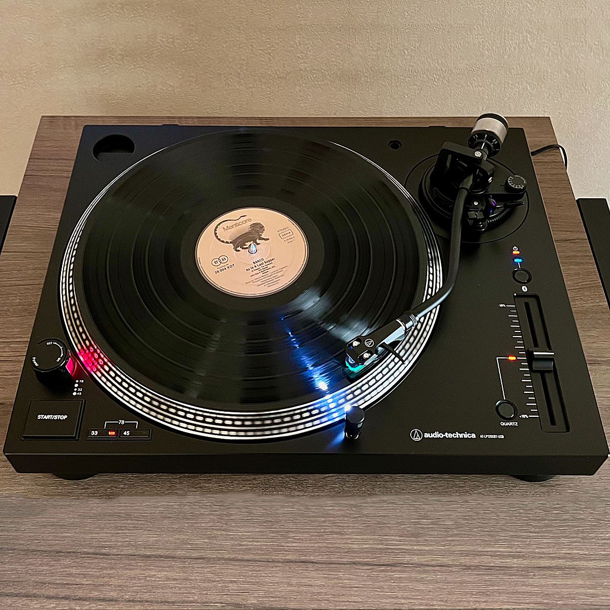 売上実績NO.1 オーディオテクニカ レコードプレーヤー AT-LP120XBT-USB