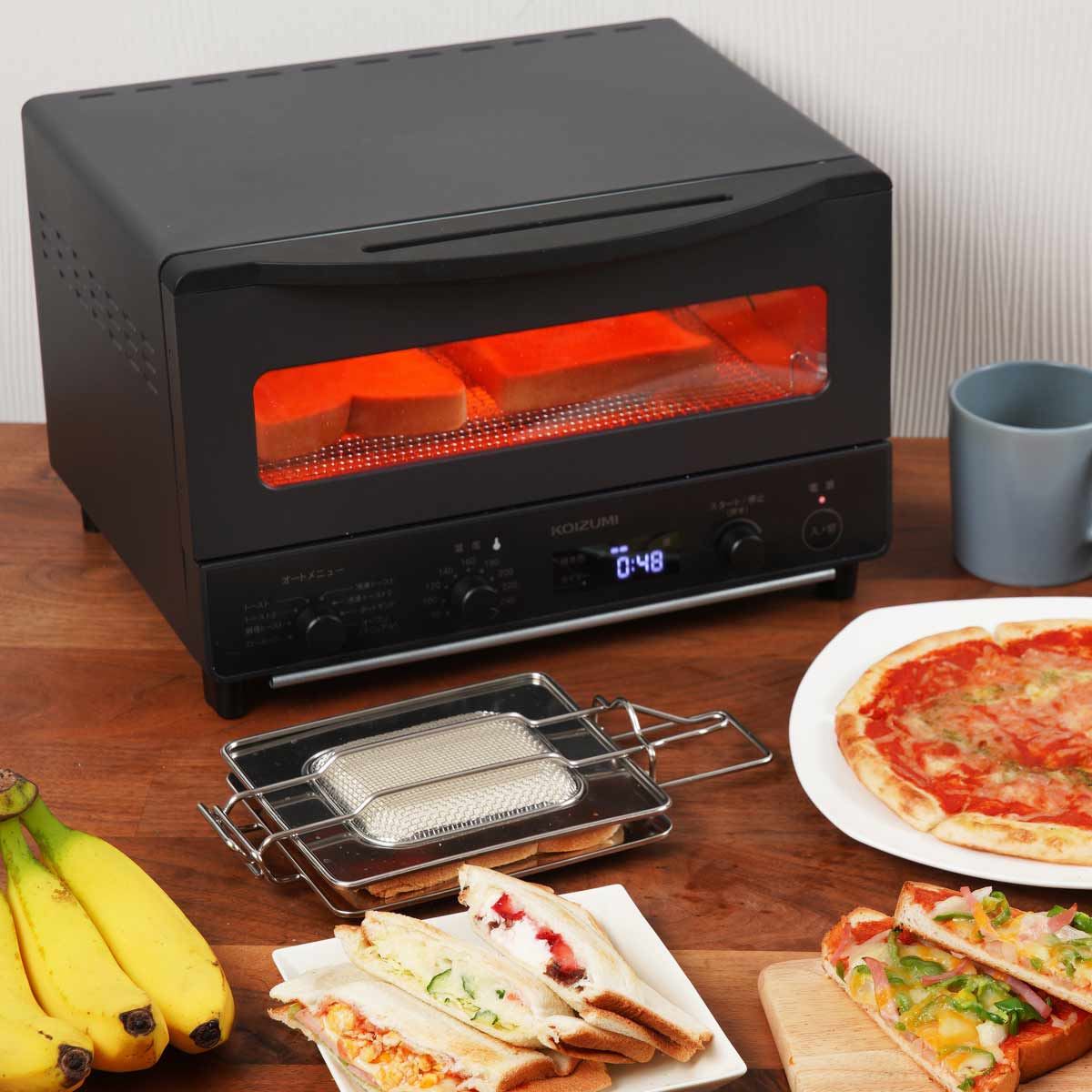 ホットサンドメーカーは不要！ ホットサンドが作れる小泉成器の