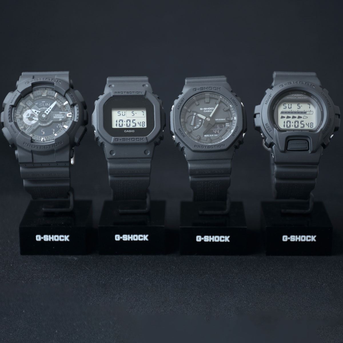 G shock military black series sale