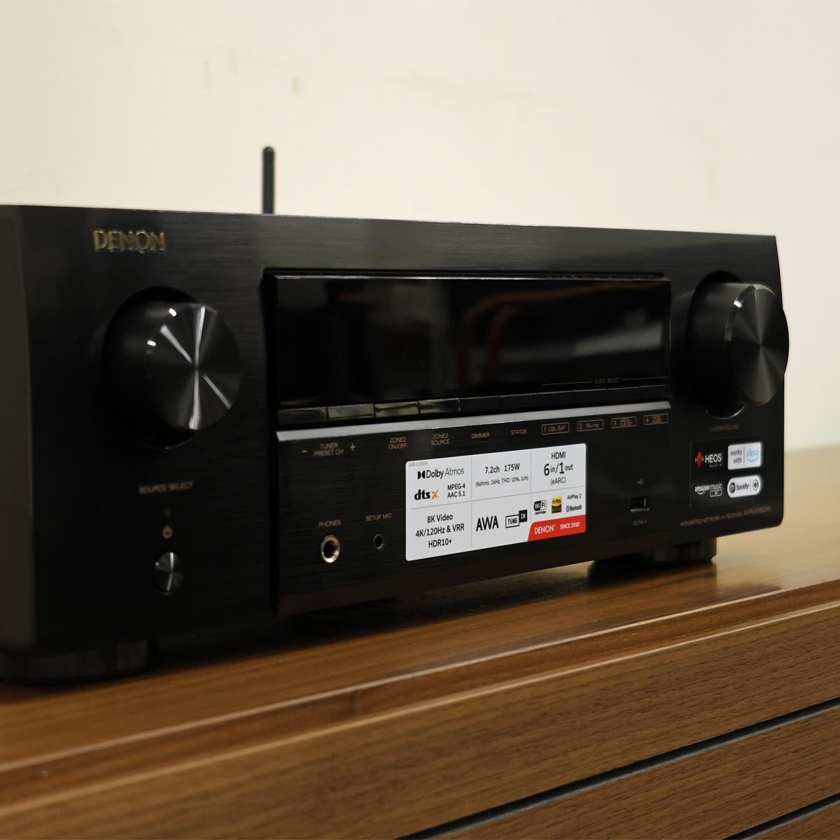 デノン史上最高音質の最強エントリーAVアンプ”「AVR-X1800H」 - 価格 ...