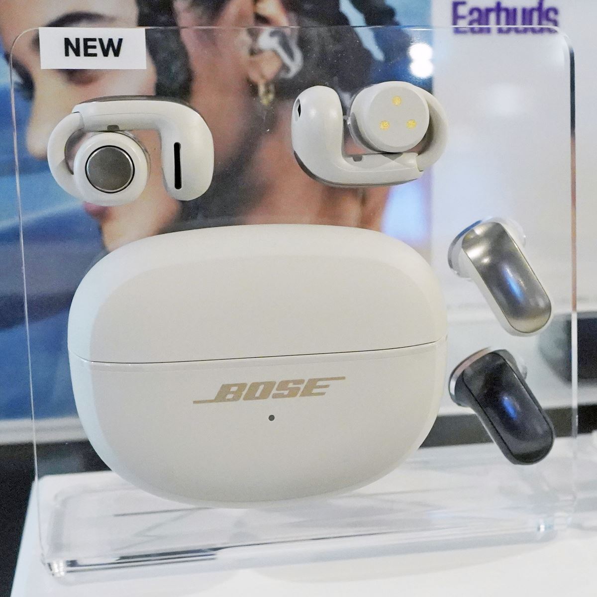 Boseのオープンイヤー型完全ワイヤレス「Bose Ultra Open Earbuds」を 