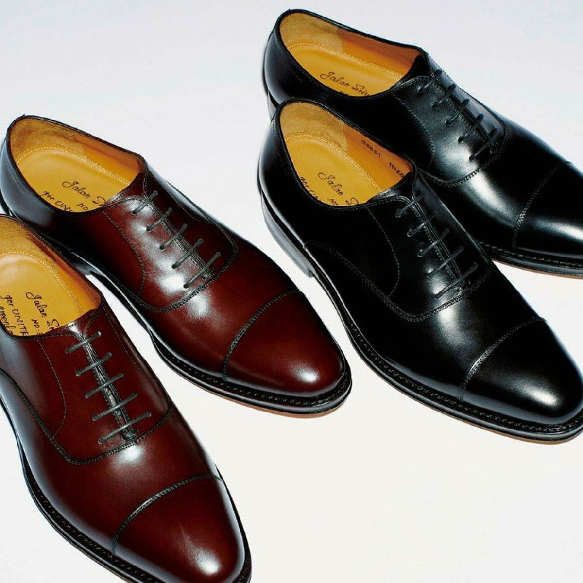 エクセルヒューマン レザーシューズ 23.5 男の足元にハマる！ 人気革靴