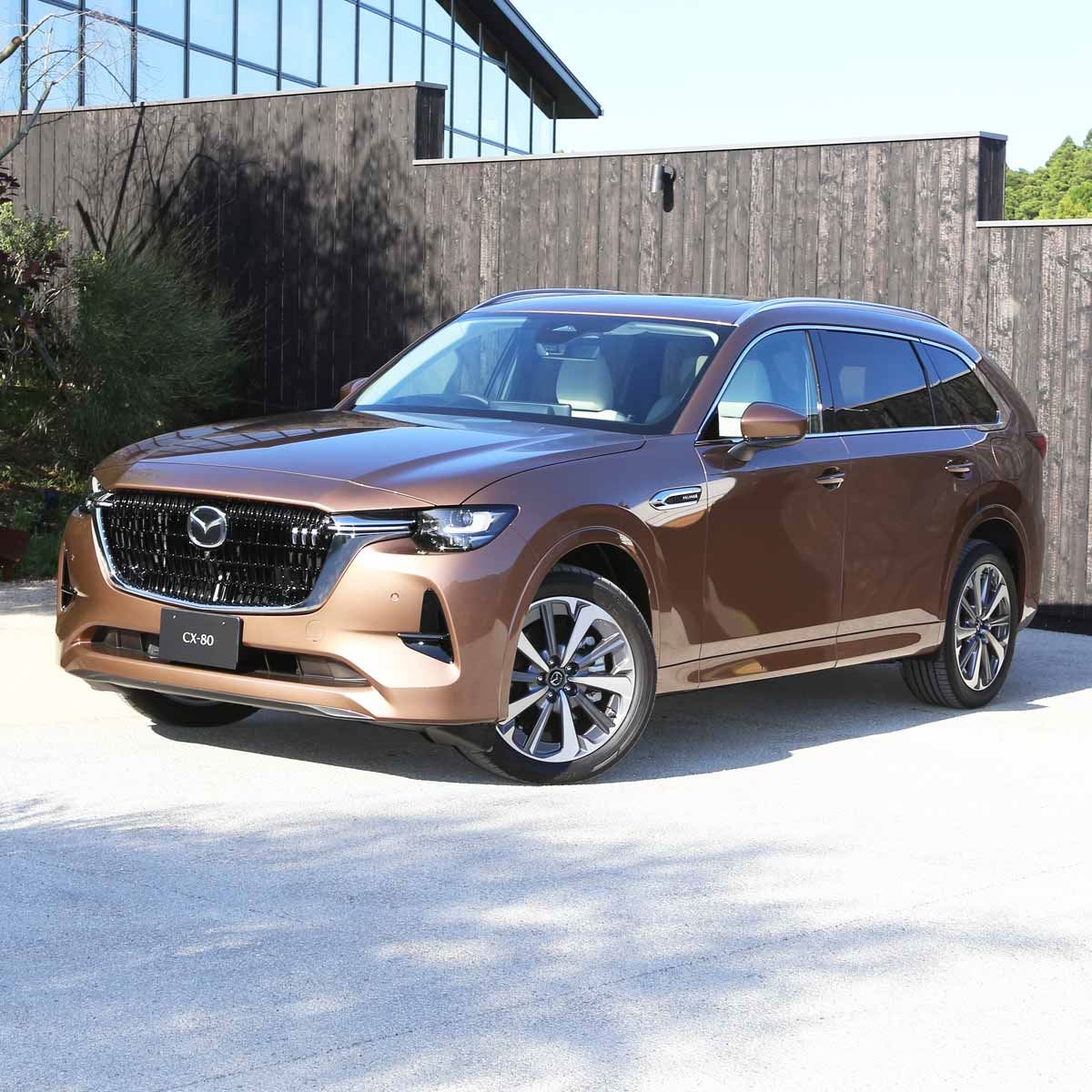 マツダの新型3列シートSUV「CX-80」が2024年秋に発売！「CX-8」との
