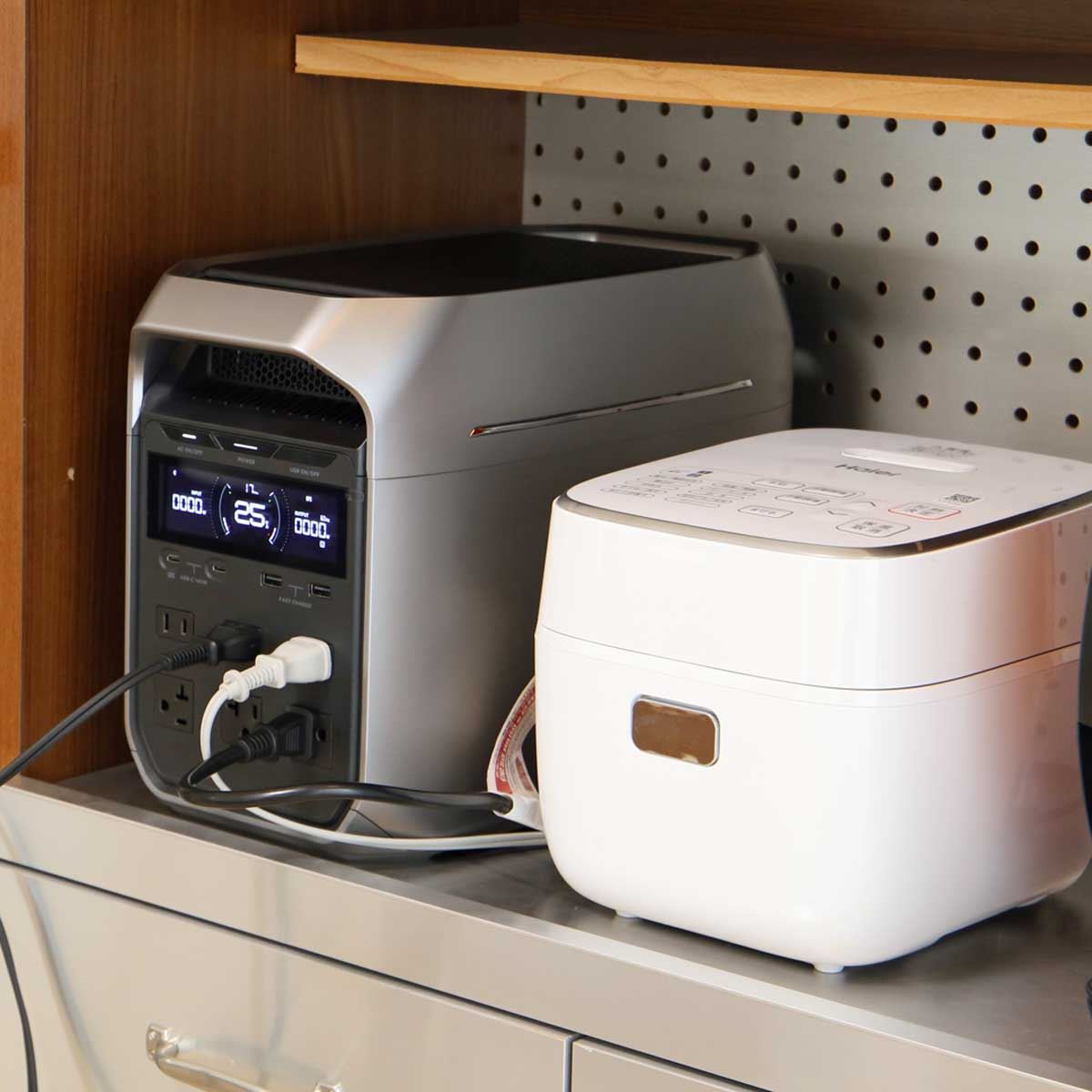 台風・大雨接近時に自動で満充電になるポータブル電源「EcoFlow DELTA