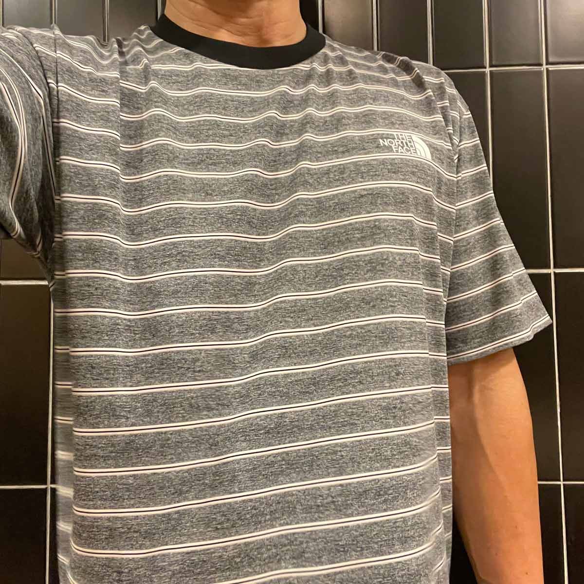 汗っかきにうれしい“ノース”のボーダーTシャツ！ すぐに乾いて着心地 