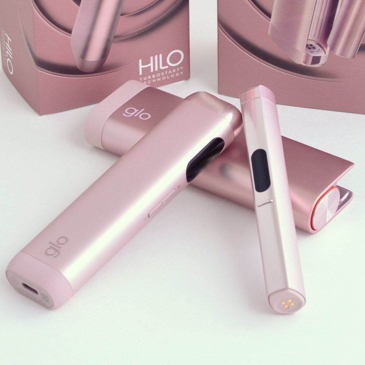 新品未登録 グローヒーロ 数量限定カラー ローズクォーツ 本体 glo hilo グロー（glo） 【glo公式】 glo Hilo 加熱式タバコ たばこ ヒーロ 限定