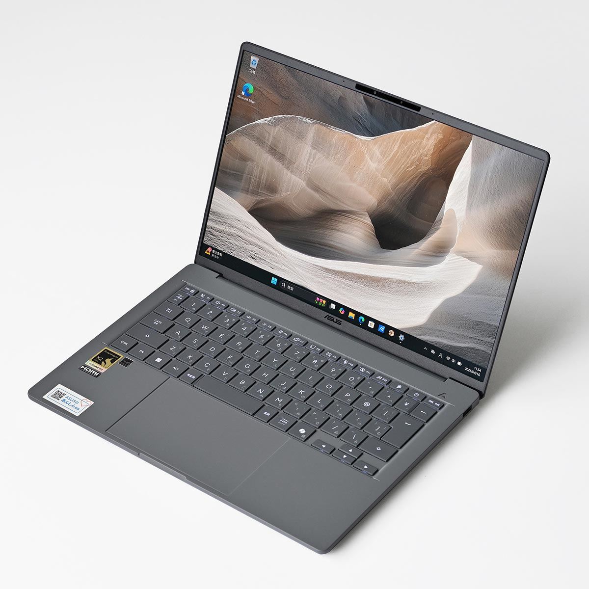 Snapdragon X2 Elite」の実力は？ ASUS「Zenbook SORA 14 UX3407NA