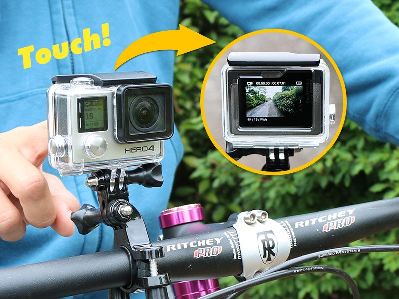 GoPro史上“初”のタッチディスプレイ搭載「HERO4 Silver」の実力と