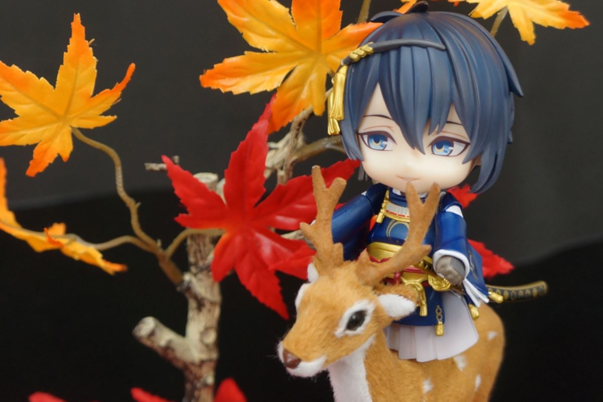 刀剣乱舞　三日月宗近　ねんどろいど　まとめ アニメーションも作っちゃった！ 【刀剣乱舞】ねんどろいど