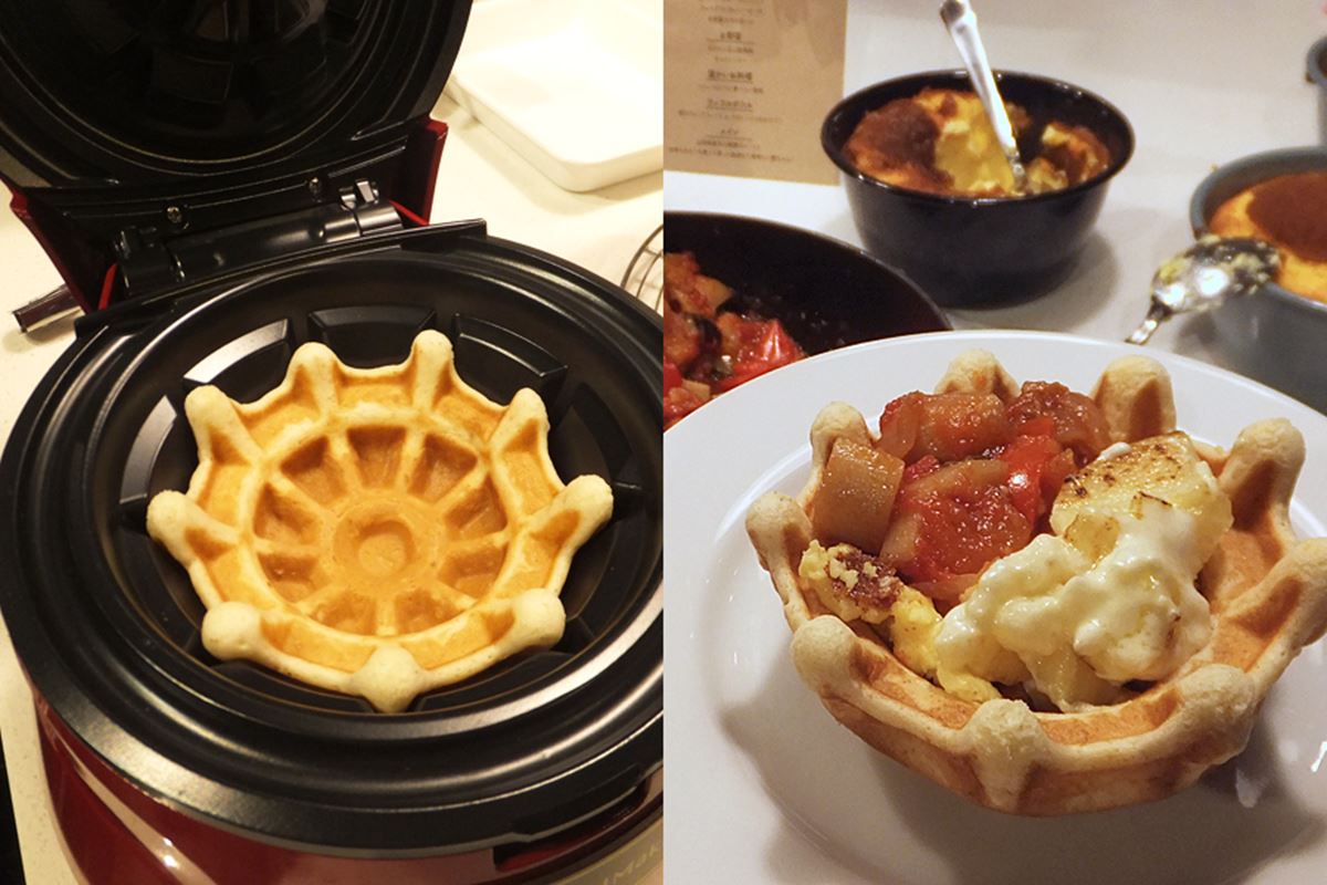 新品未使用未開封CucinaPro ダブルワッフルボウルメーカー drplus_13004947-msy