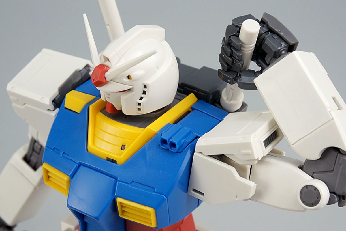 機動戦士ガンダム THE ORIGIN』版のMG「RX-78-02 ガンダム」を 機動戦士ガンダム THE ORIGIN』版のMG「RX-78-02 ガンダム」を