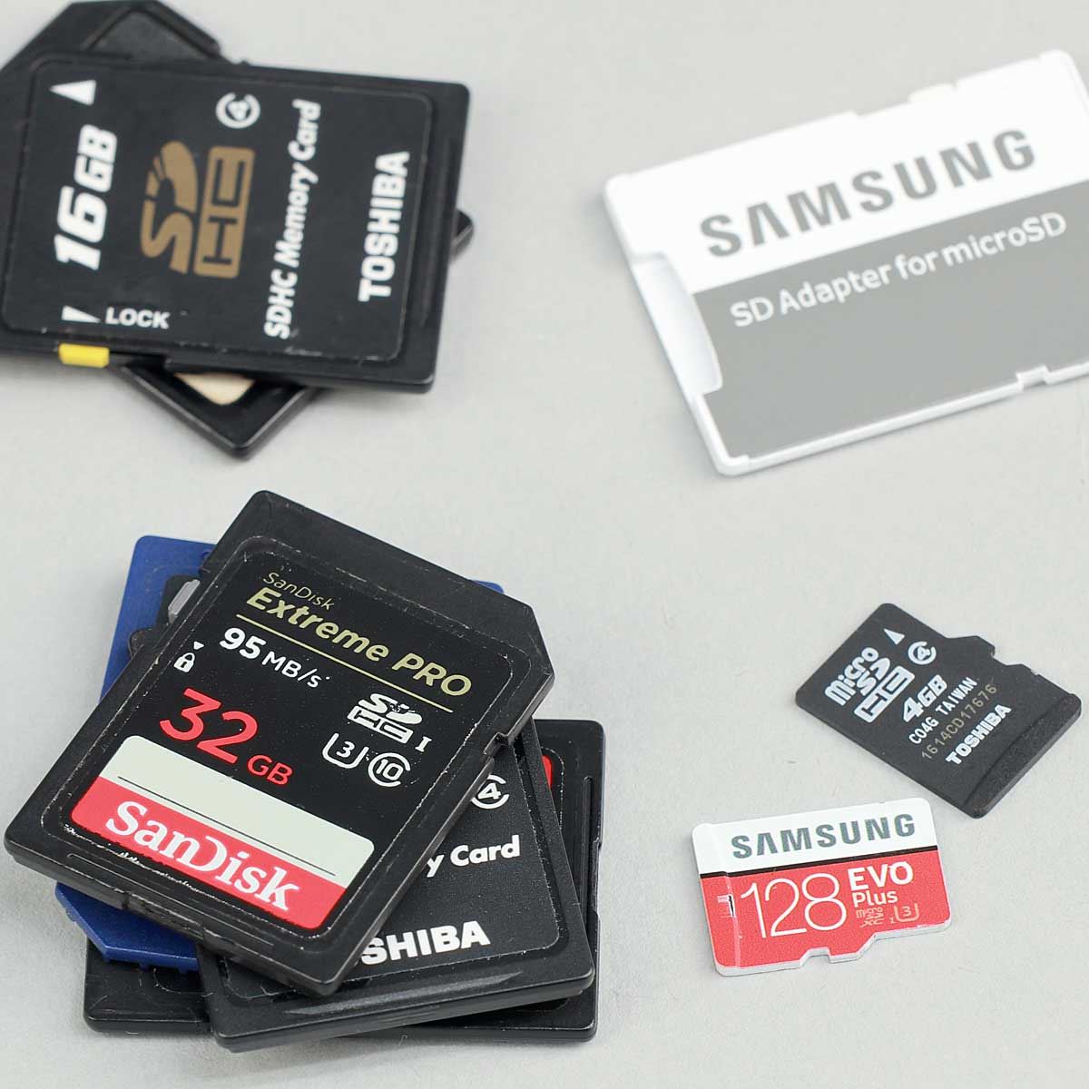 micro SD マイクロSDカード 128GB 4個