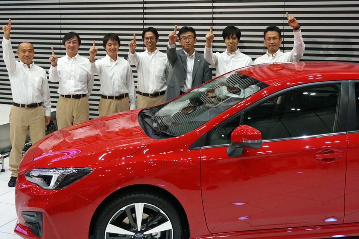 今秋に発売を控えた スバル 5代目インプレッサ プレビューイベント 価格 Comマガジン