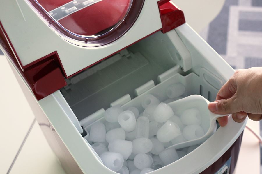 純正買取 [未使用-新品]新型高速自動製氷機 コンパクト 氷ドンドン 調理機器