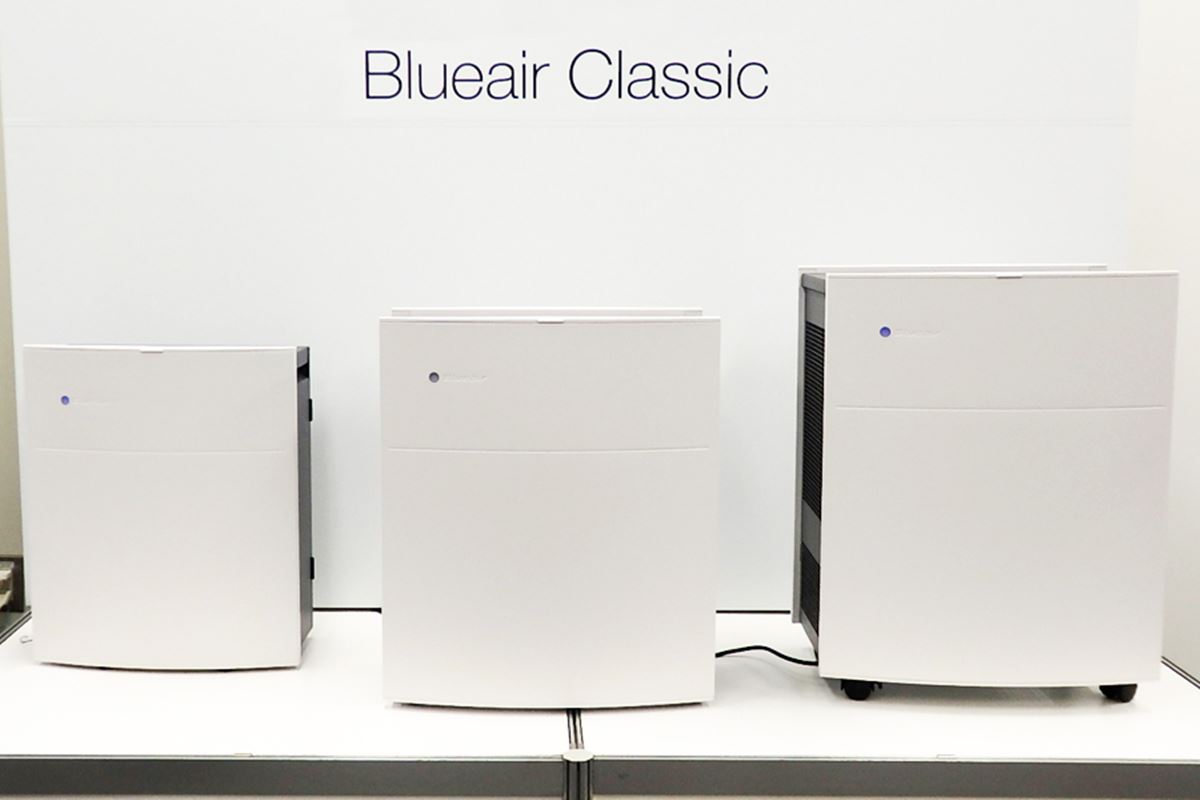 ブルーエアの空気清浄機「Blueair Classic」が遂にWi-Fi対応 