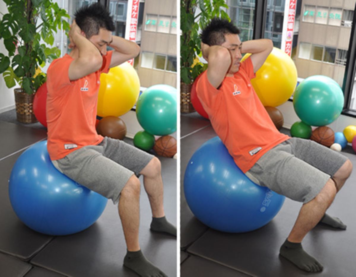 腰に負担かけずに腹筋を！「Gymnic バランスボール」 - 価格.comマガジン
