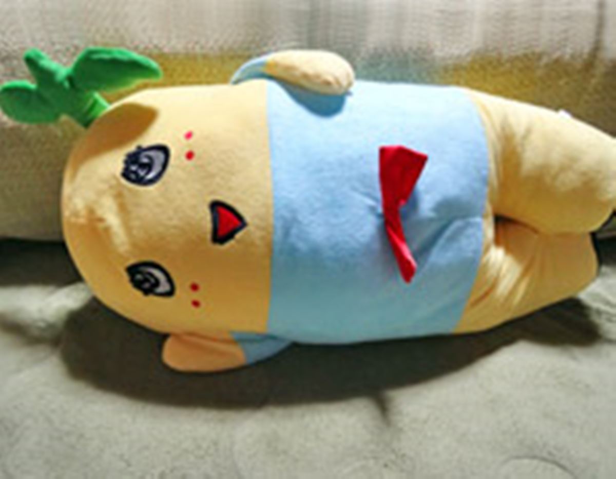 ふなっしー　抱き枕　【８５㎝】　抱き枕　クッション　もちもち　特大　ぬいぐるみ 2025年最新】ふなっしー抱き枕の人気アイテム - メルカリ