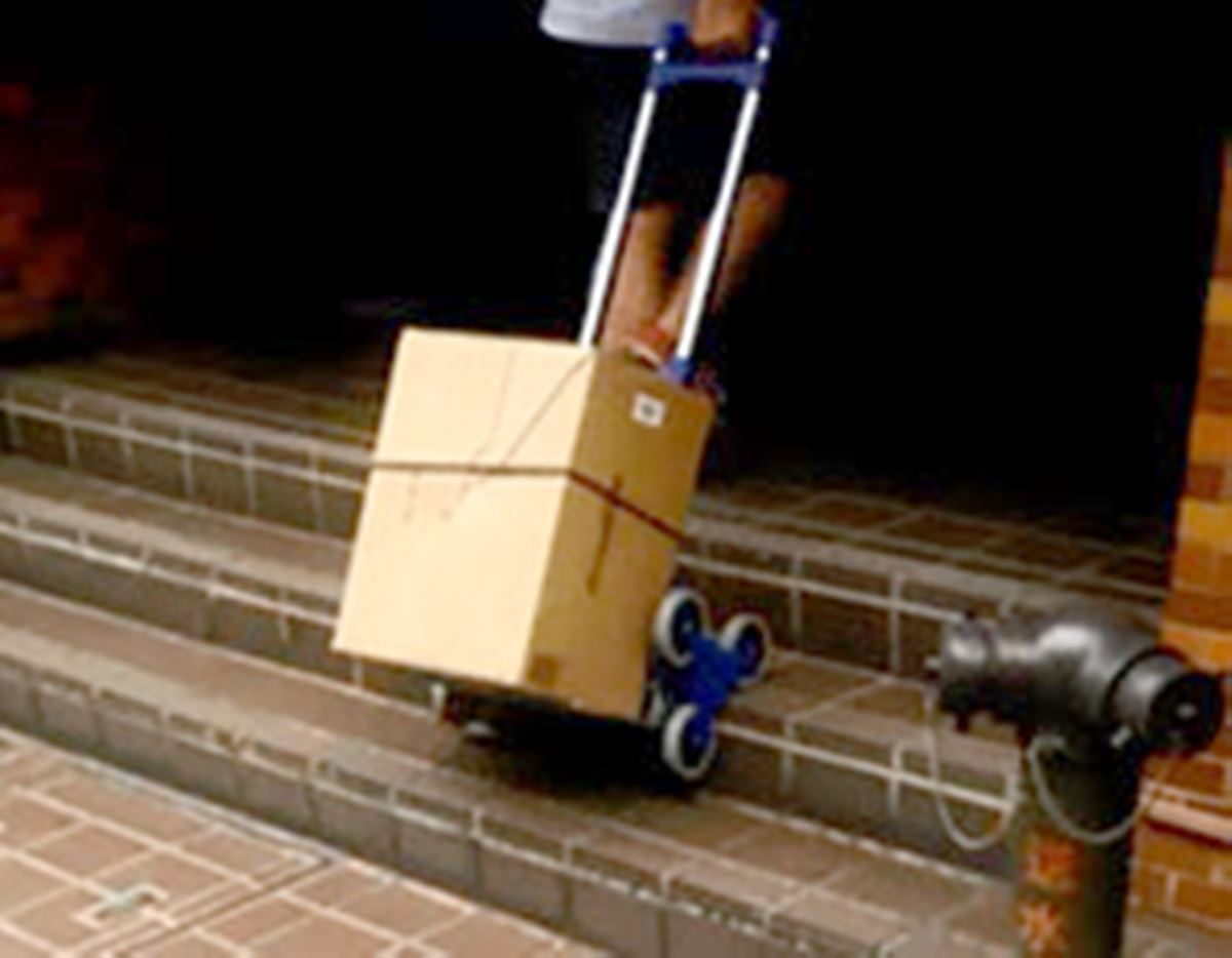 秘密は 3輪 階段もラクラク登れる折りたたみ式カート 価格 Comマガジン