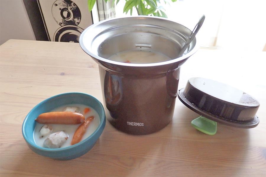 お湯入れて放置 調理完了 サーモス の魔法のスープジャー 価格 Comマガジン