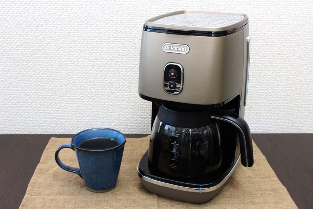 ボタン1つで“香り”が変わった!? デロンギ製コーヒーメーカーの「アロマ