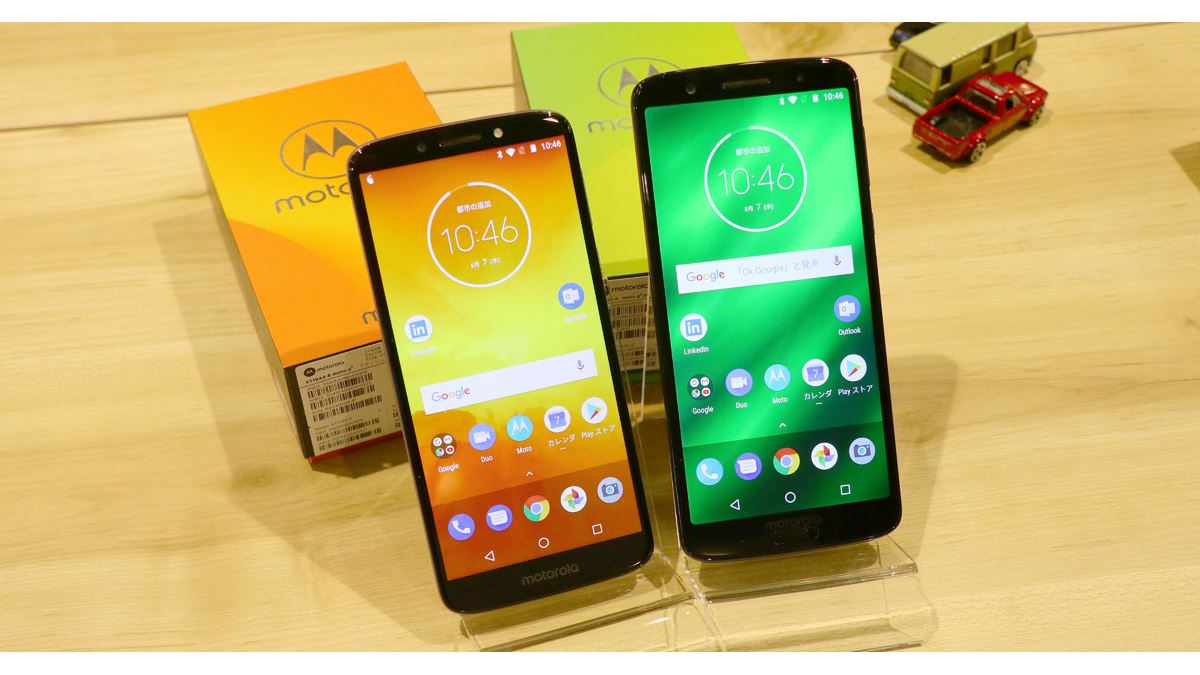 モトローラの次の一手は価格！ 18,500円（税別）の格安スマホ