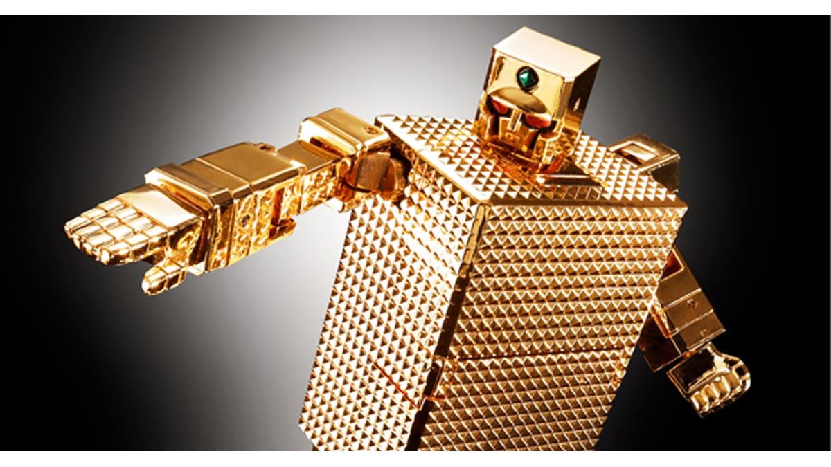 玩具を超えた輝き。「ゴールドライタン」が24金メッキで超合金化