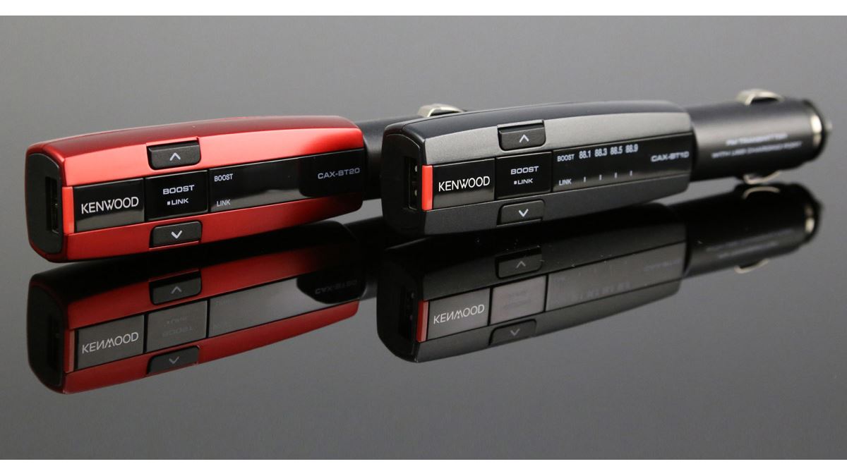 これはお洒落！ KENWOOD、スタイリッシュなFMトランスミッターと