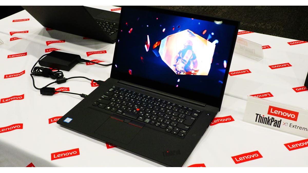 レノボ「ThinkPad X1 Extreme」、薄型・軽量ボディに「GeForce GTX 1050 Ti」搭載のプレミアムモデル -  価格.comマガジン