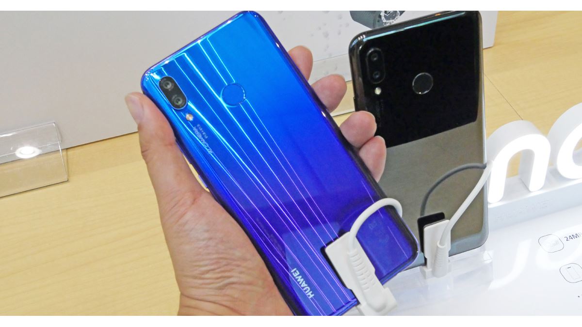 ファーウェイが良コスパスマホ「nova 3」＆格安フィットネス