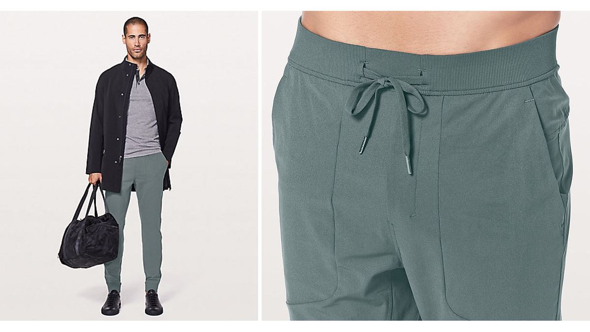 股間に圧迫なし！ ドレッシーなルルレモンの「ジョガーパンツ」が快適