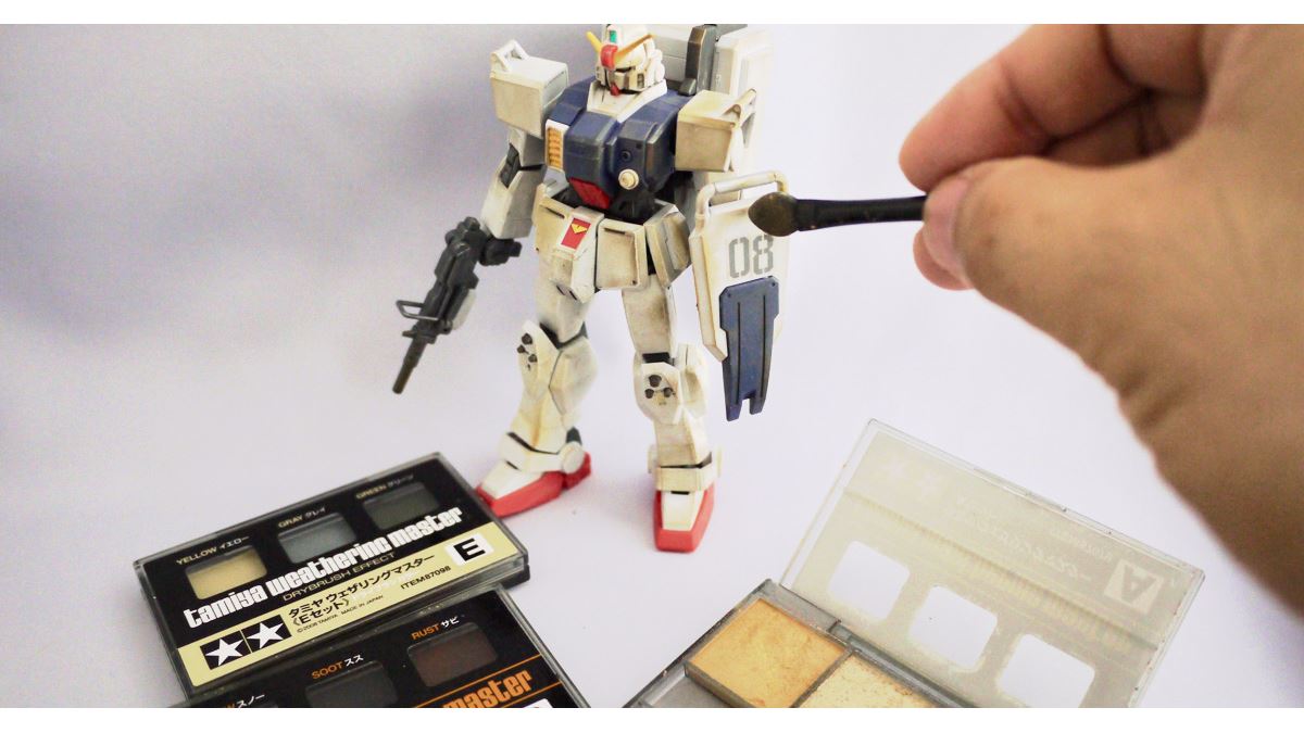 ガンプラのリアル感アップ！ “汚し塗装”が簡単にできるタミヤの神