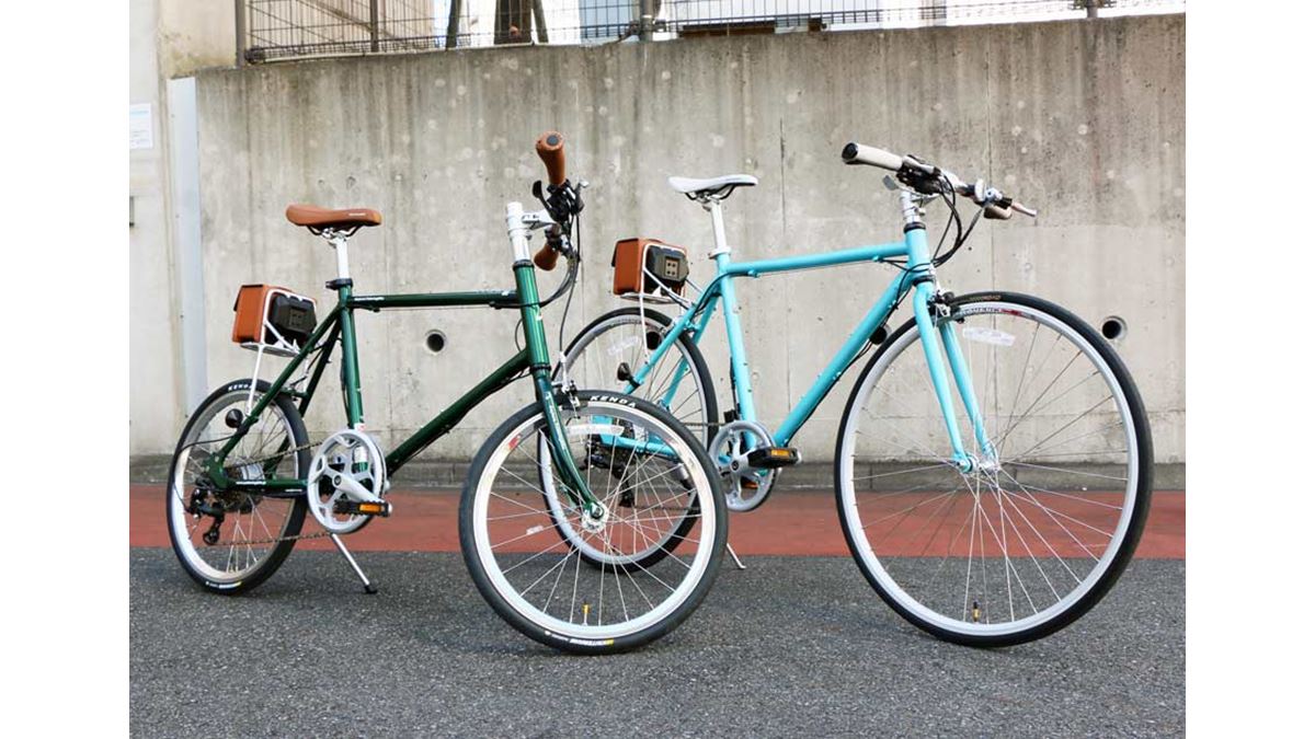 ほぼ未使用 6段変速 カギ・ライト付き 折りたたみ自転車