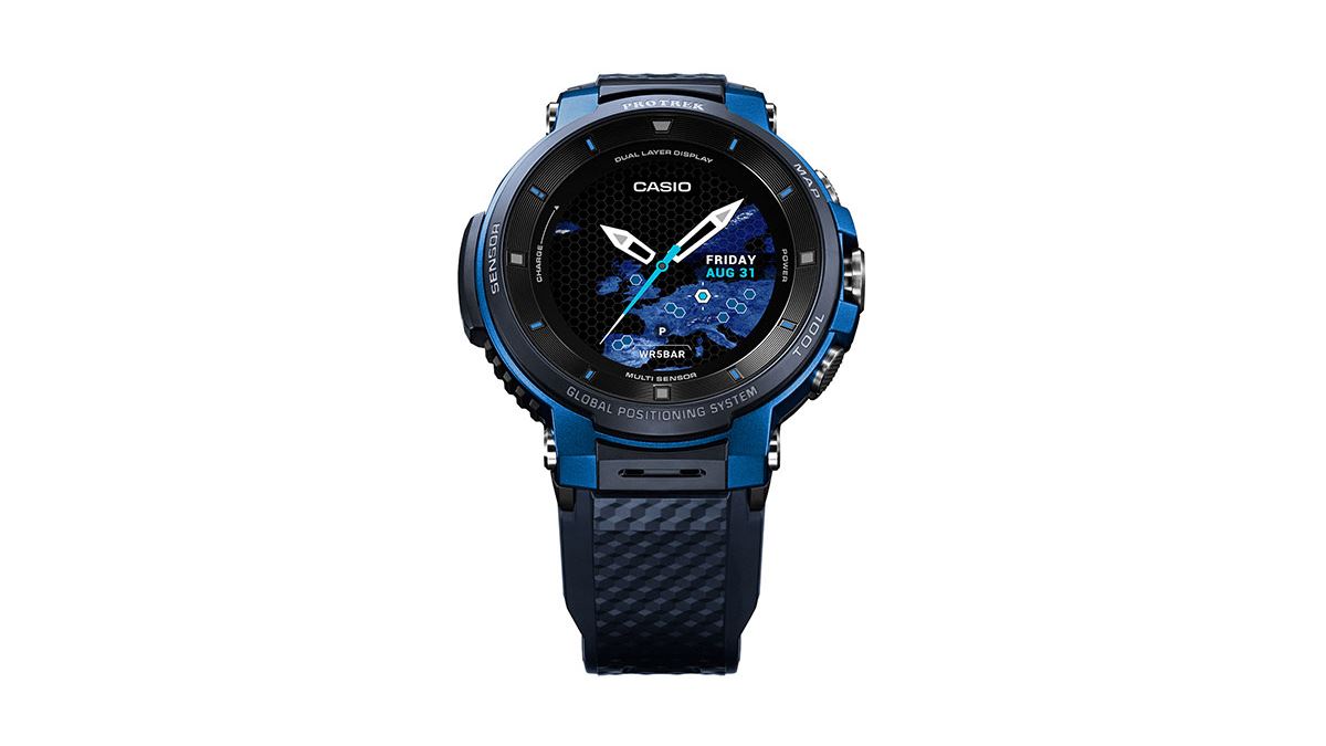 時計 CASIO PRO TREK Smart WSD-F30 アウトドア向けリストデバイス“PRO TREK Smart”の限定ホワイトモデル